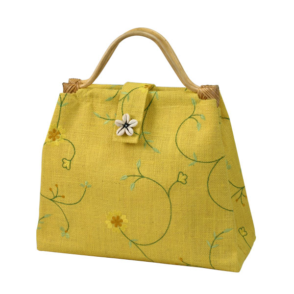 Jute Embroidered Bag